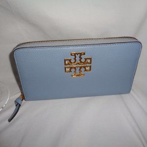 Tory Burch Britten Zip Continental Wallet Clutch